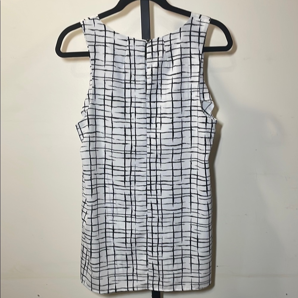 41 Hawthorn Monochrome Checkered Tank Top - Picture 3 of 6